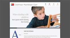 Desktop Screenshot of crestmoormontessori.com